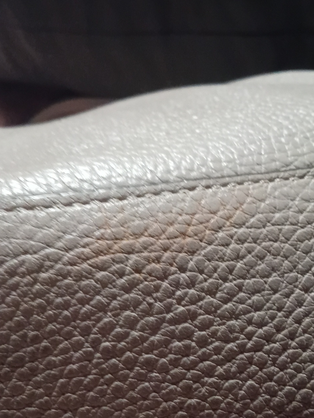 Coach Prairie Pebbled Leather Tote - Light Gray - Picture 7 of 9